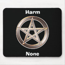 Harm None mousepads