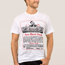 Harmonica Ad Men's Burnout T-Shirt