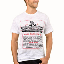 Harmonica Ad Men's Burnout T-Shirt