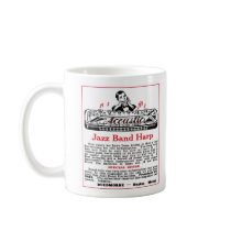 Harmonica Ad Mug mugs