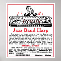 Harmonica Ad Poster