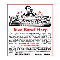 Harmonica Ad Poster posters