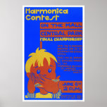 Harmonica Central Park 1937 WPA posters