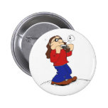 Harmonica Man Button