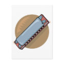 harmonica postcards