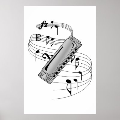 Harmonica posters