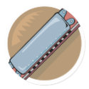 harmonica stickers