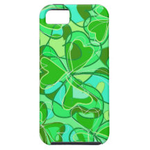 harmonious shamrocks iPhone 5 cases