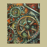'Harmony 3' mechanical stretched canvas print canvas prints