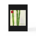 Harmony - Black Frame Greeting Cards