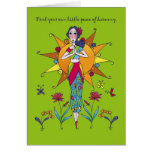 Harmony Goddess Greeting Card