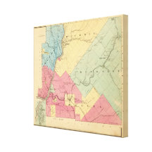 Harmony, Hickory, Kingsley, Tionesta townships Gallery Wrapped Canvas