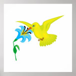 Harmony Hummingbird Print