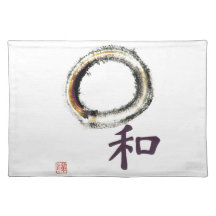 Harmony in Purple - Zen Enso Place Mats