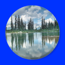 Harmony Lake Fridge Magnets