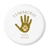 Harmony  - People - Wolves Magnet