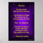 Harmony (poem) posters