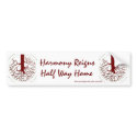 Harmony Reigns, Half Way Home Stickers bumper stickers by jason420 Harmony Reigns, Half Way Home Stickers bumper stickers
