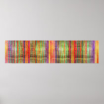 Harmony Stripes Abstract Modern Art Poster Print