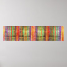 Harmony Stripes Abstract Modern Art Poster Print