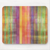 Harmony Stripes Colors Abstract Art Mousepad