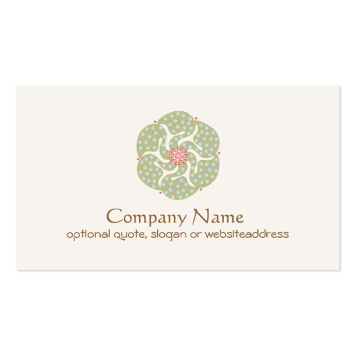 Harmony Symbol Business Card (front side)