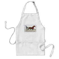 HARNESS HORSE RACER - VINTAGE aprons