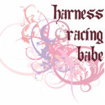 Harness Racing Babe Photo Cut Out