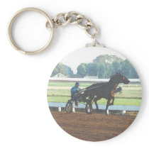 Harness racing keychain