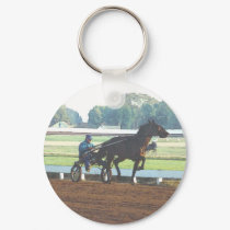 Harness racing keychain