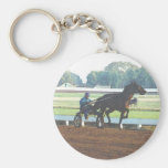 Harness racing keychain