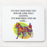 HARNESS raing joke design Mouse Mat