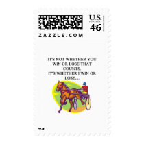 HARNESS raing joke design postage