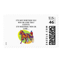 HARNESS raing joke design postage