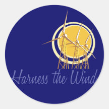 Harness the Wind (2) Stickers