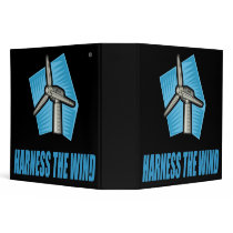 Harness the Wind Binder by earthdayshirtsgifts Harness the Wind Binder