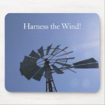Harness the Wind! mousepads