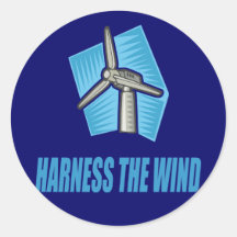 Harness the Wind Stickers