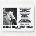 Harnessing A Waterfall Sun's Energy Tesla Quote Mousepad