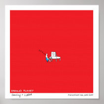 Harold's Planet: Procrastinate now, Panic later Poster
