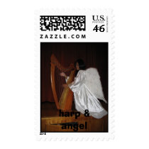 harp & angel postage by chikababes420 harp & angel postage