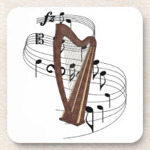 Harp Beverage Coasters