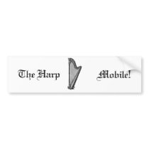 Harp Bumper Stickers