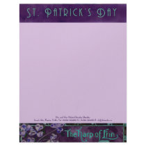 Harp of Erin Letterhead Design