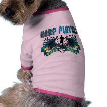 Harp Players Gone Wild pet clothing by busybrain Harp Players Gone Wild pet clothing