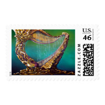 Harp postage by FunGraphix Harp postage