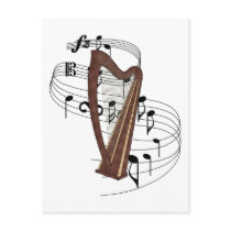 Harp Postcards