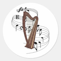 Harp stickers