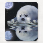 HARP SEAL Anti-Sealhunt Wildlife Mousepad