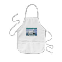 HARP SEAL BABY APRON